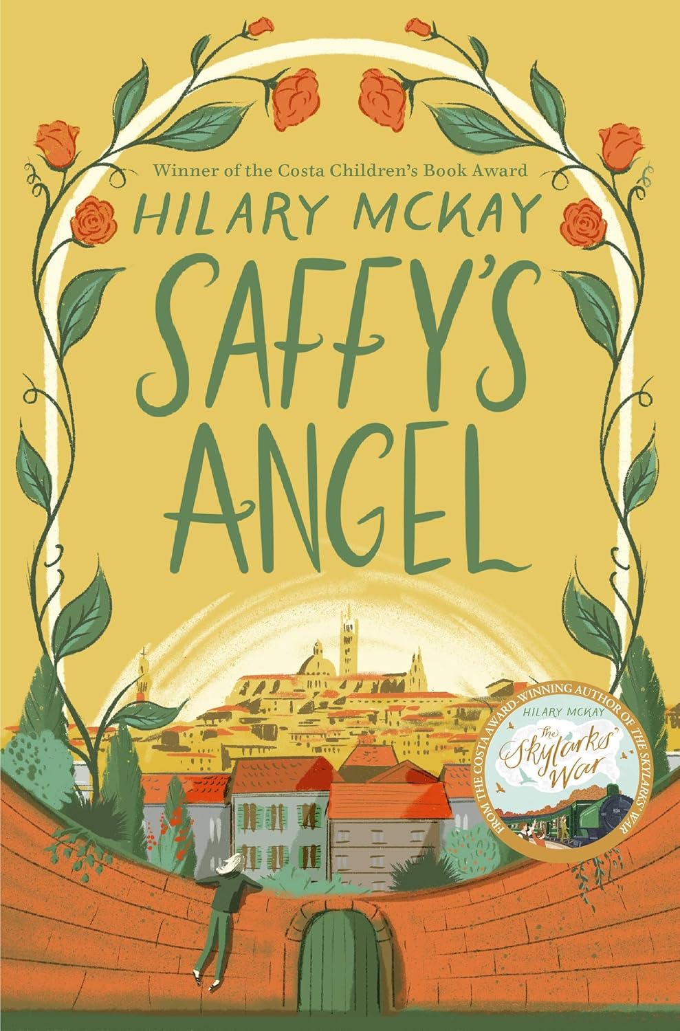 Illustration of book cover for Saffy's Angel by Hilary McKay.