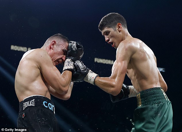 Tszyu's loss to Fundora is his third from his past four bouts, after going unbeaten for his first 24 professional fights
