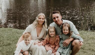 Paul Leslie Matts (pictured with his wife Danni, his daughter Harlow and step-children Archer and Jasmine) died on July 8 while on holiday with his family