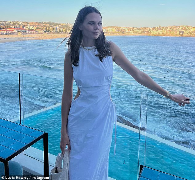 The 26-year-old gave up her role as host of 7Bravo in Australia and relocated overseas last month