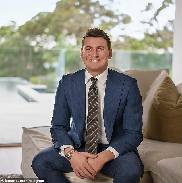 Jordan Bulmer (pictured), who works as a sales agent at McGrath in Terrigal, on the NSW Central Coast, has hit out at his colleagues in the industry for using 'fake offer' tactics to drive up the price of a property