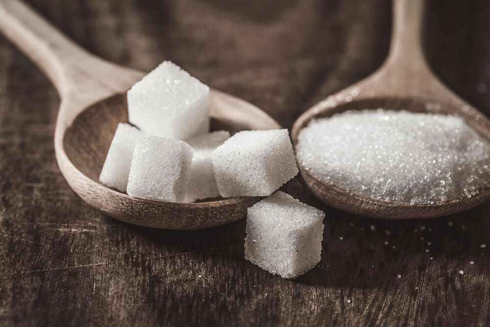 White sugar, a household staple in Israel (Photo: Shutterstock) סוכר לבן