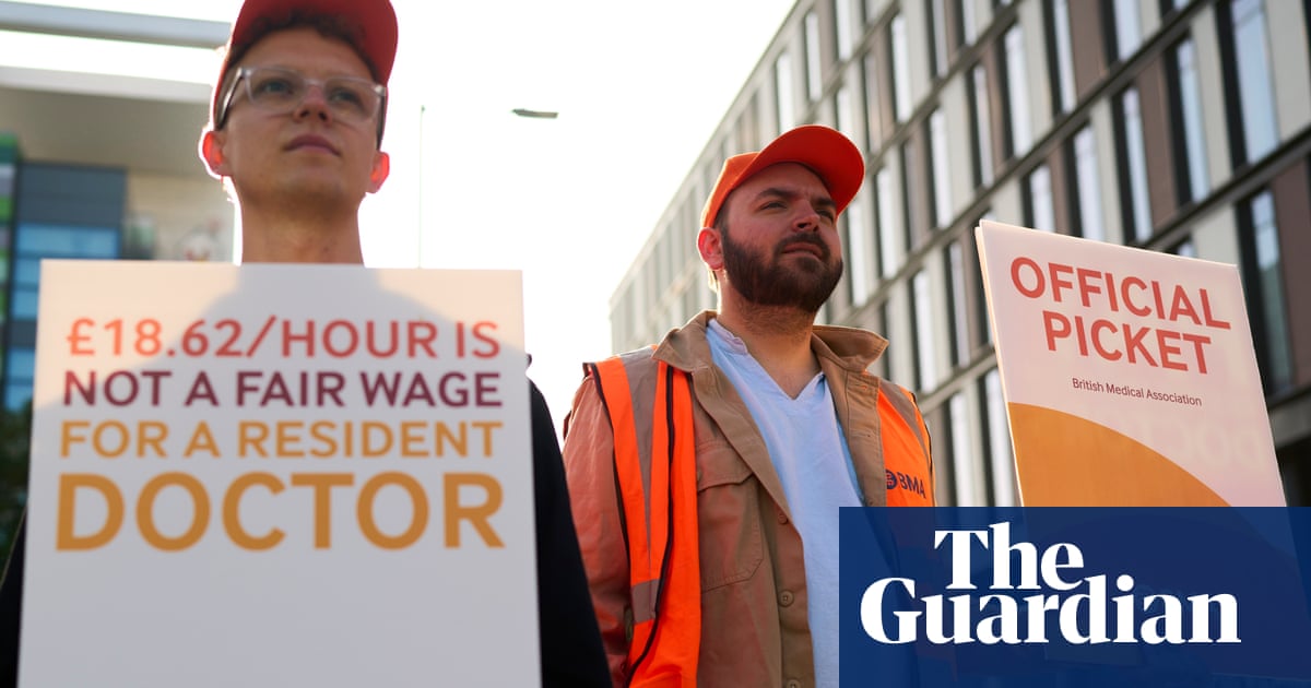 ‘It’s falling apart around my ears’: a resident doctor on why he is striking | NHS