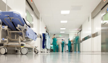 Hospital corridor