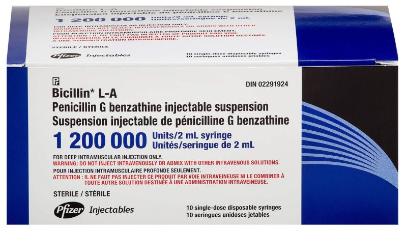 A new recall of injected penicillin may put gains against syphilis in peril