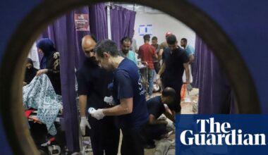 Gaza doctors ‘becoming too weak to treat patients’ as hunger crisis deepens | Israel-Gaza war