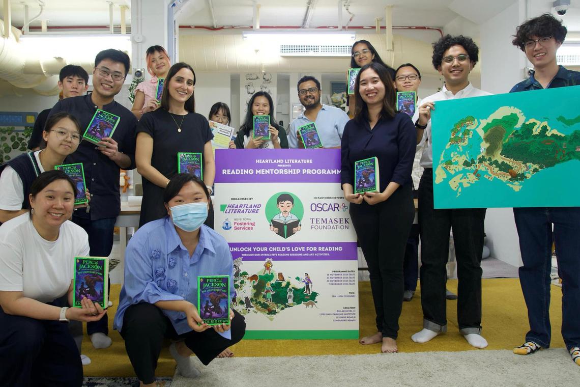 Non-profit group Heartland Literature held its first reading mentorship programme in 2024, a four-session programme where volunteers read with youth from Boys’ Town to help cultivate a love for reading.