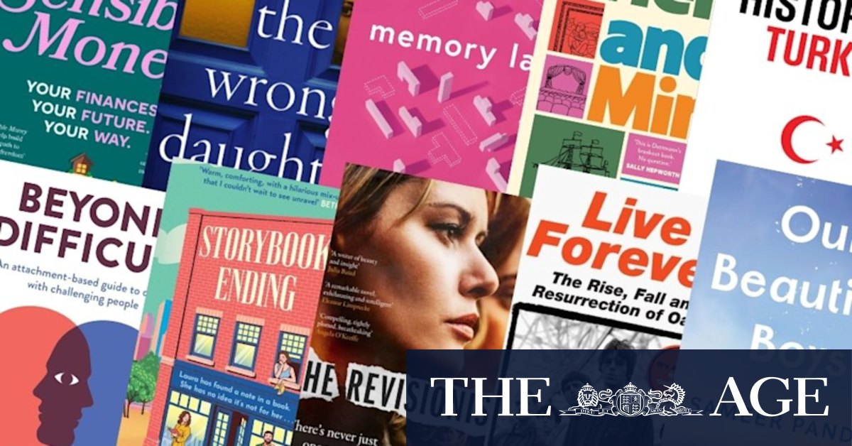 Ten new books for your August 2025 reading pleasure