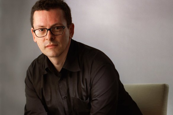 Adrian Martin in 2001, when he was a film critic at The Age.