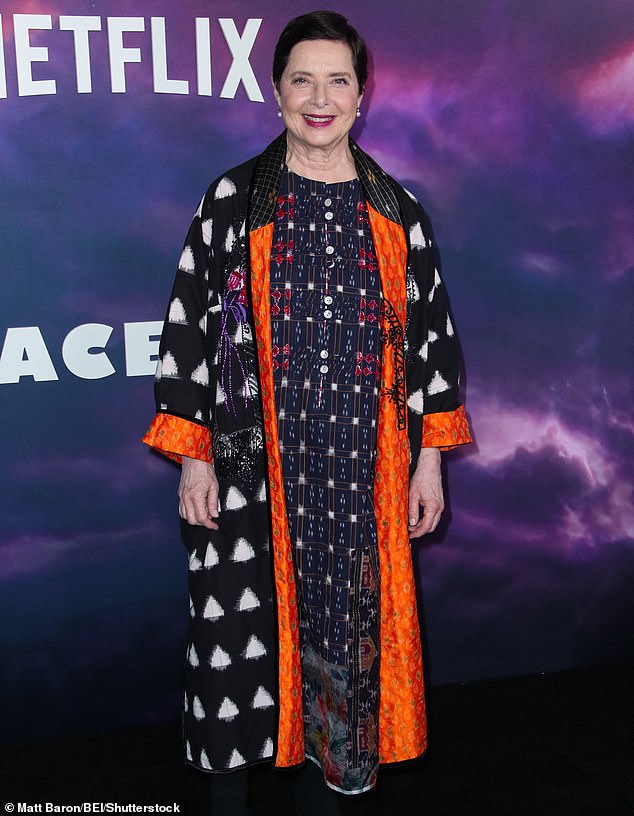 She addressed her 'nepo baby' status while promoting the film last year, saying: 'Of course it opens the door, because people are curious to see you,' via the Guardian; pictured last year