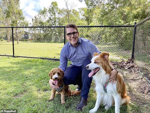 The dad said he only discovered his diagnosis in April this year - purely by chance