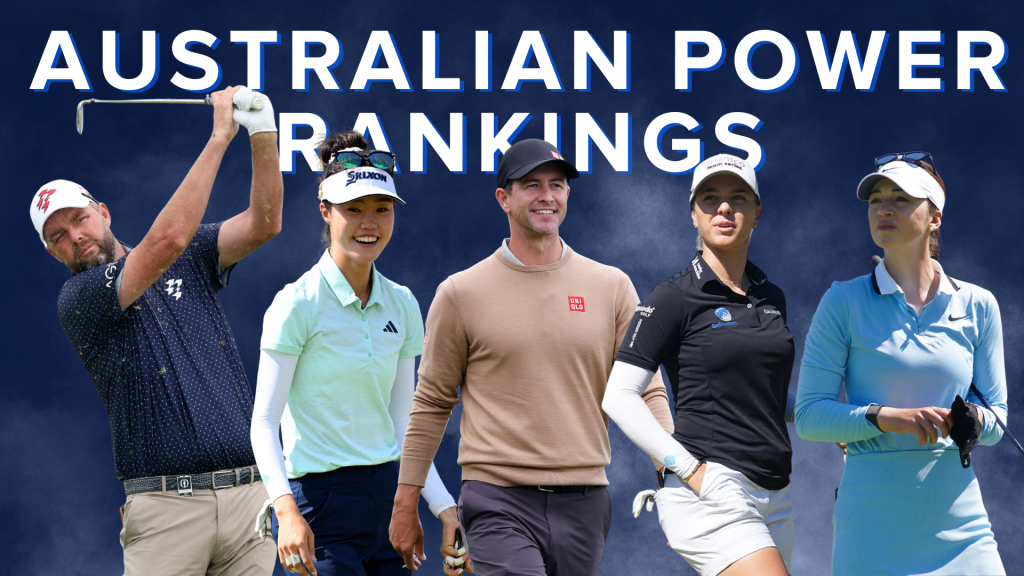 Australian Golf Power Rankings July 21 - PGA of Australia