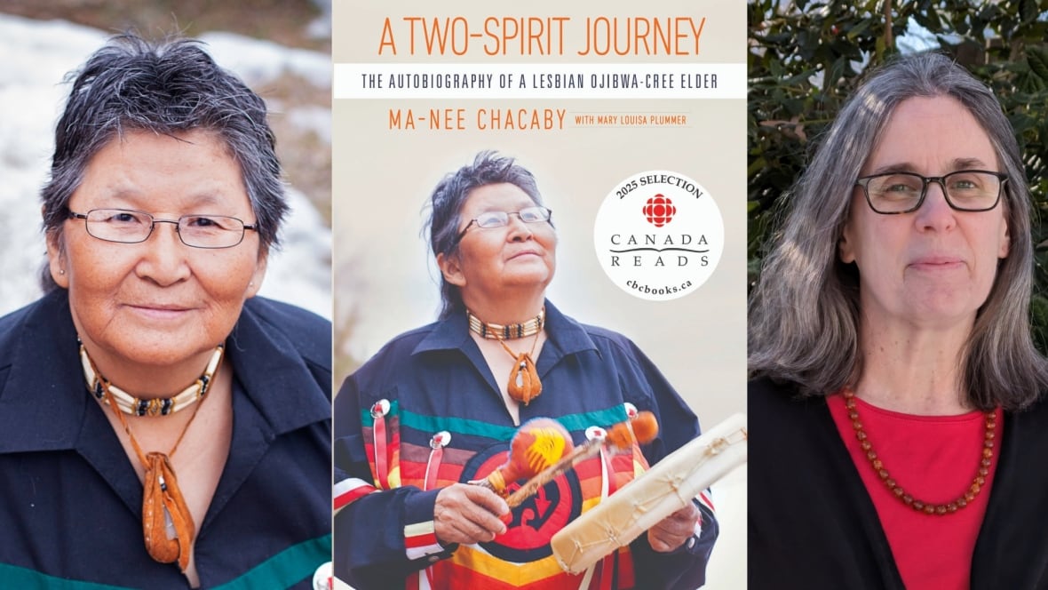 A book cover of a person wearing regalia with short grey hair and glasses. A book cover of the same woman holding a drum. A woman with grey shoulder length hair and glasses.