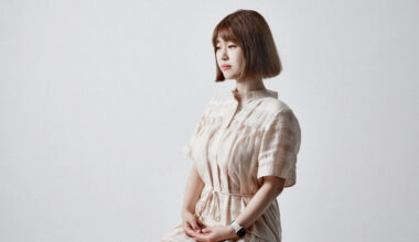 Author Kim Cho-yeop, whose 2019 bestselling collection &Prime;If We Can’t Go at the Speed of Light&Prime; is considered as a turning point in Korean sci-fi literature [RABBITHOLE BOOKS]