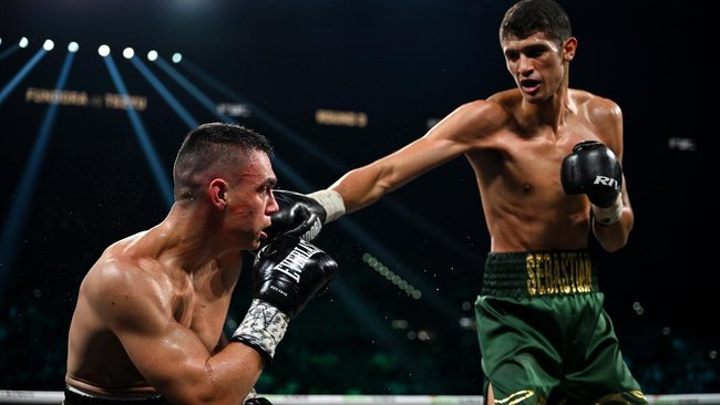 Sebastian Fundora proved too tall an order for Tim Tszyu in their much-hyped rematch in Las Vegas.