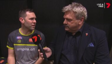 AFL umpire Brent Wallace shares rare insight into Brownlow votes discussion