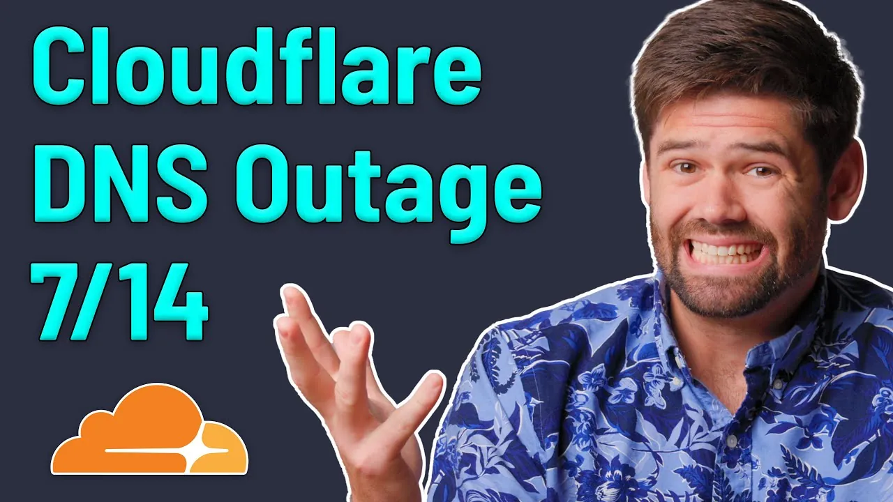 Visual representation of a global internet blackout due to DNS failure