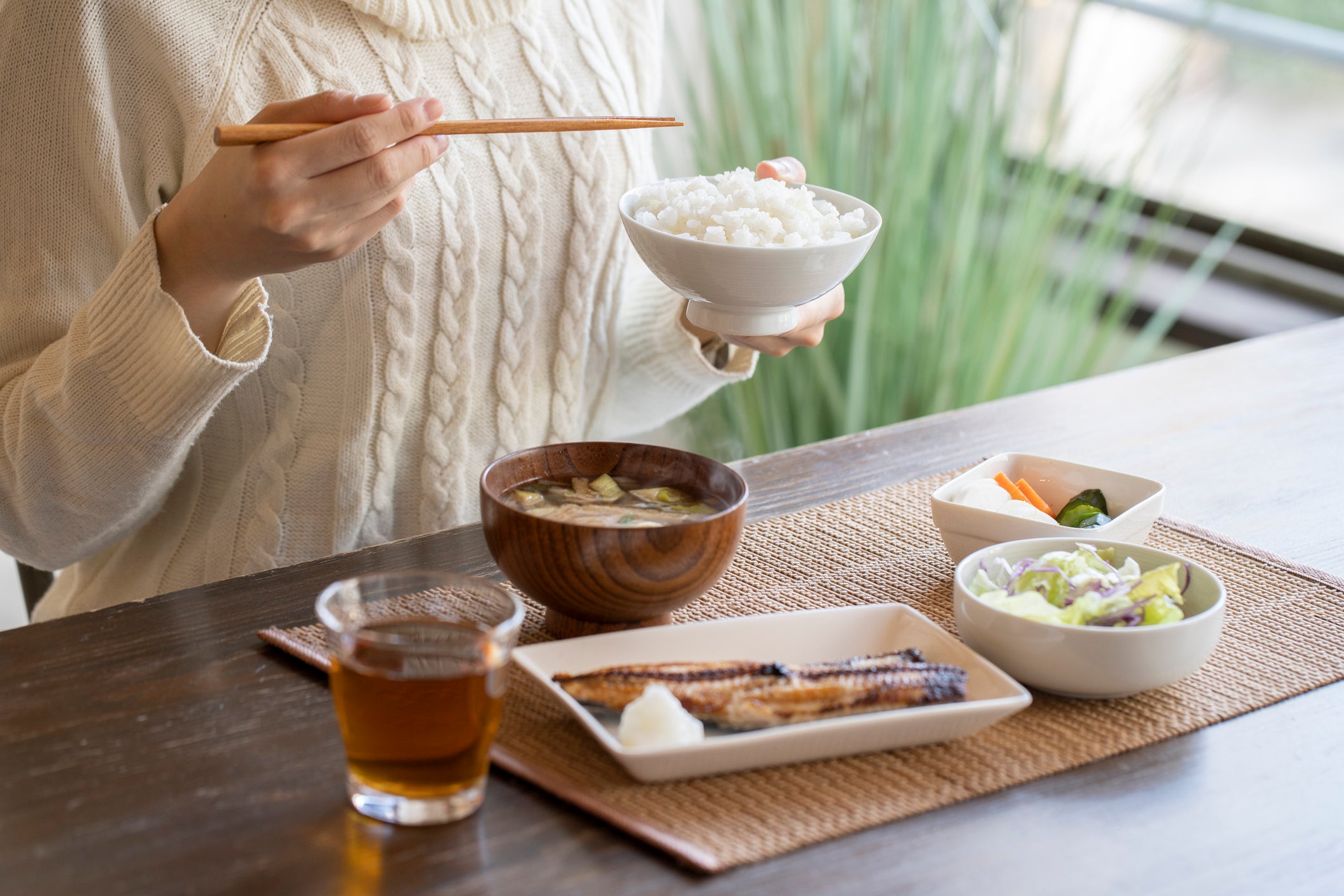 Small portions, slowly eaten, rarely late at night – the traditional Japanese way is as much about how you eat as what you eat