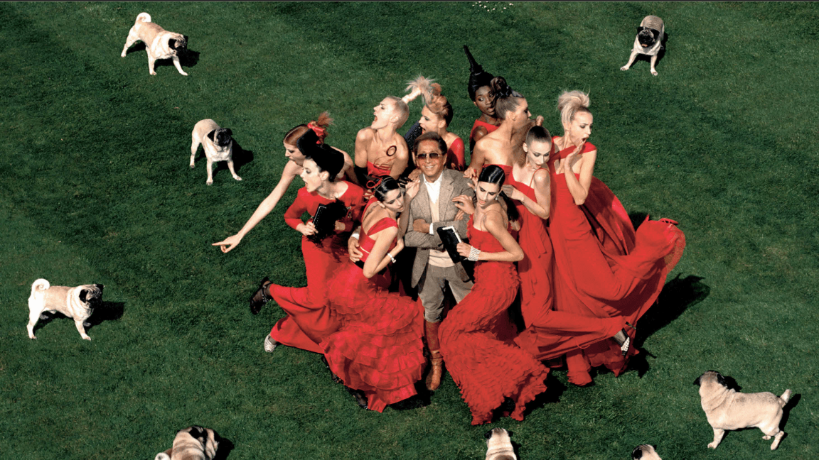 The Highly Collectible Book Valentino, A Grand Italian Epic Has Been Reissued—Giancarlo Giammetti Takes Us Through Its Pages