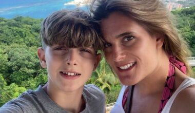 Ellen and Jools on holiday together