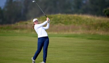 Lottie Woad, in professional debut, one off lead at Women's Scottish Open