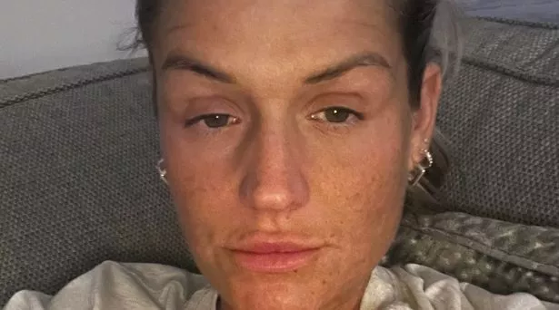 Abby Johnson during her addiction