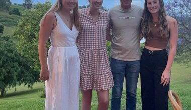 John Barrett (pictured with three of his daughters) remains in hospital