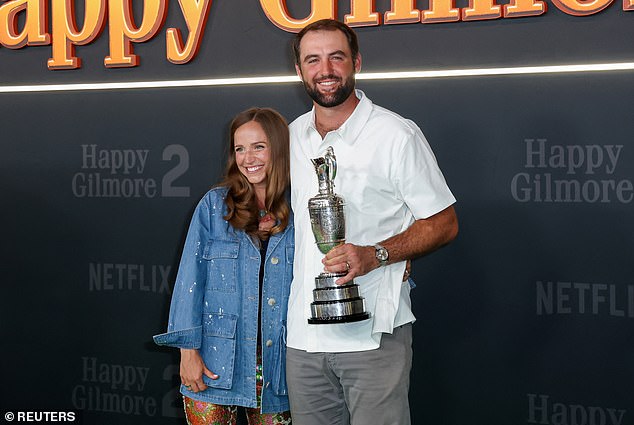 Scottie Scheffler is one of the golfers to make a cameo in Happy Gilmore 2, streaming on Netflix