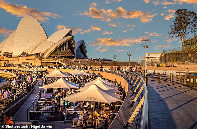 The Sydney Opera House announced it was handing over the contract for the most coveted hospitality venues the Opera Bar (pictured) and it's neighbour, House Canteen