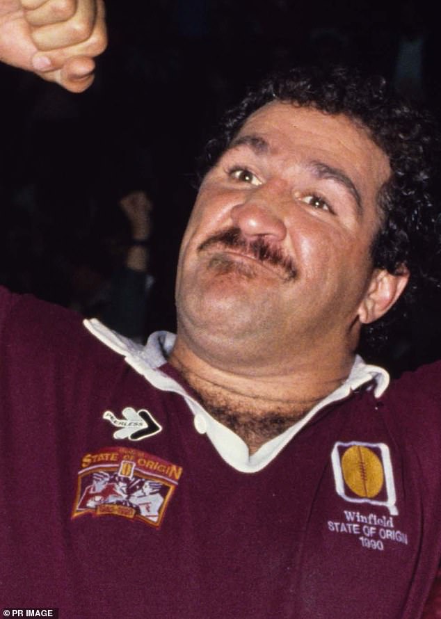 Hundreds gathered in Ingham to farewell Sam Backo (pictured), who was remembered as an NRL cult hero and community leader