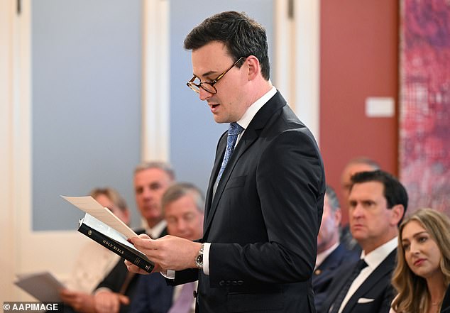 Sam O'Connor (pictured) said the previous Labor government failed on compliance checks