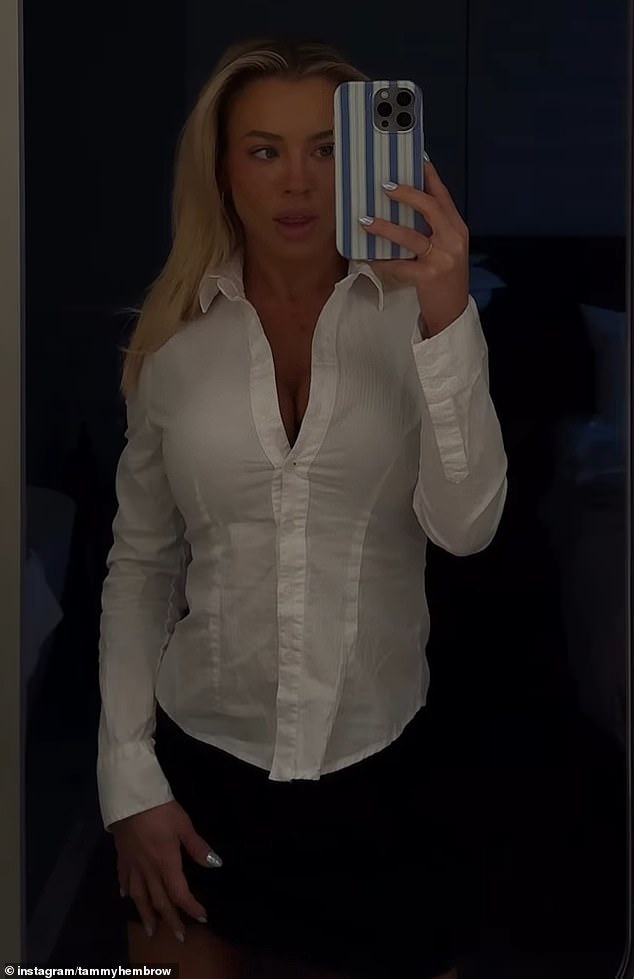Tammy Hembrow put on quite the racy display this week as she continues her Melbourne jaunt