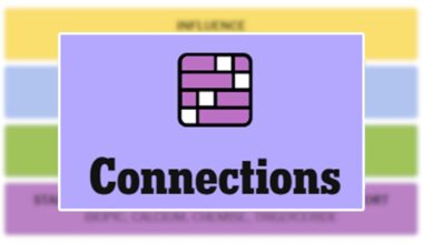 Today’s NYT ‘Connections’ Hints And Answers For Sunday, August 10th
