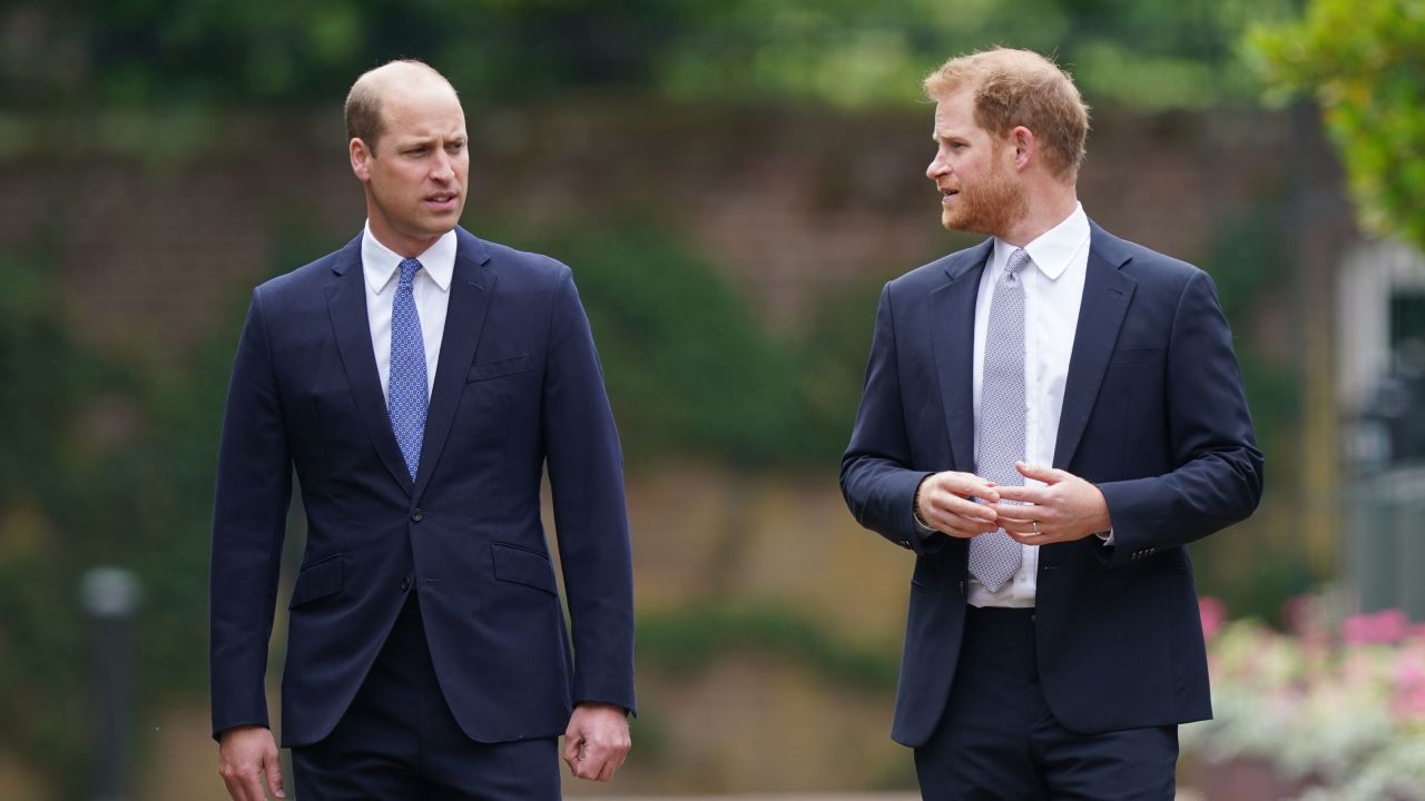 The brothers reportedly have different ideas about how to mark the anniversary. Picture by Yui Mok - WPA Pool/Getty Images.