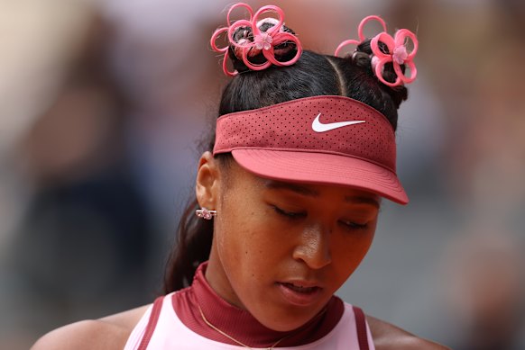 Naomi Osaka has spoken of her struggles with anxiety in the past.