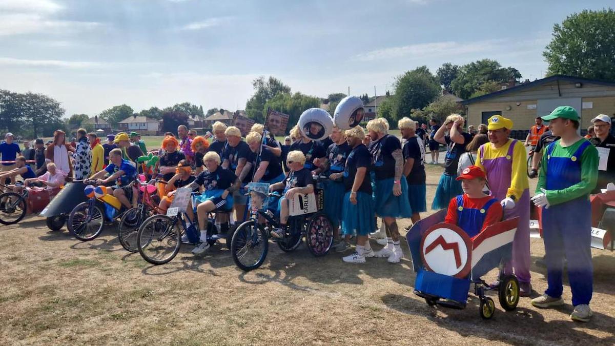 Pram race raises thousands for hospice