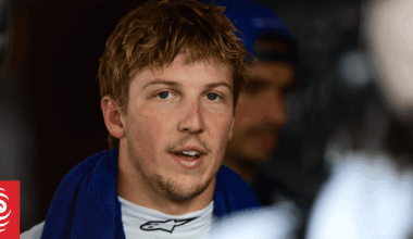 Liam Lawson gets a pass mark after the first half of the Formula 1 season