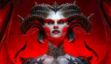 Art shows Lillith from Diablo 4.