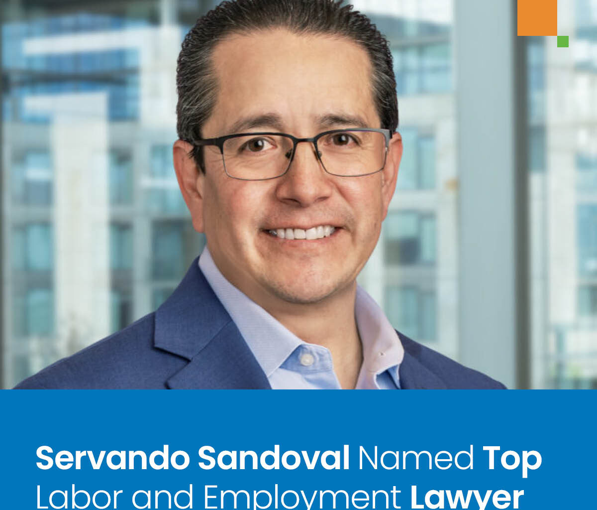 Servando Sandoval Named Top Labor and Employment Lawyer
