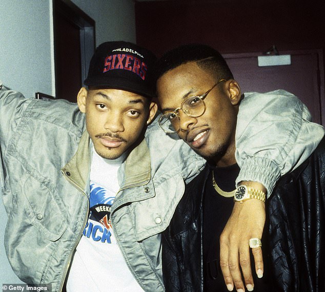 The entertainer gained recognition in American hip-hop duo DJ Jazzy Jeff & The Fresh Prince who released Grammy-winning single Parents Just Don't Understand (pictured in 1989)