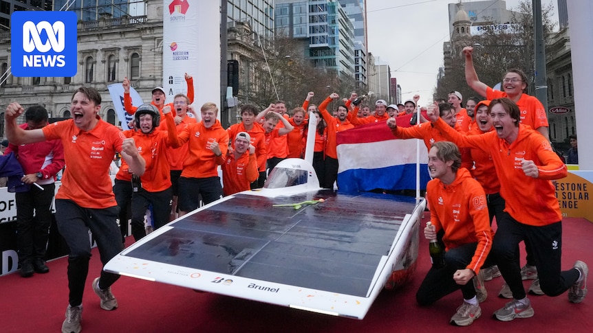 Brunel Solar Team from the Netherlands wins 2025 World Solar Challenge