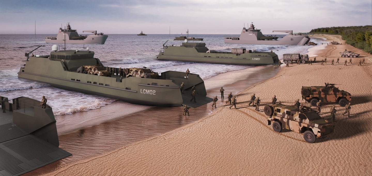 Austal to build new medium and large landing crafts for Australia. Credit: Austal.