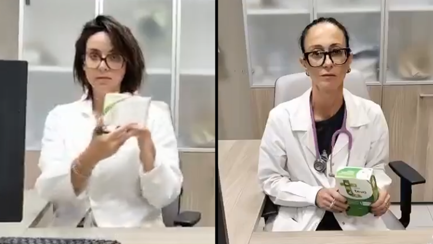 רופאה ד"ר ריטה סגנטיני והאחות ג'וליה קקאצ'י זרקו תרופות של טבע באיטליה