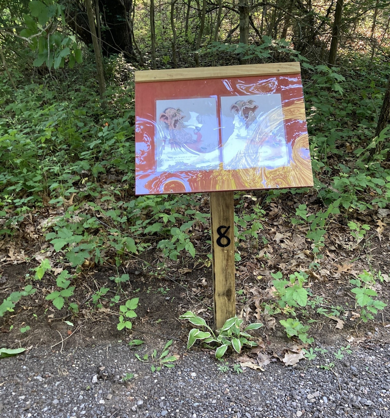 Storybook trail in Lawton