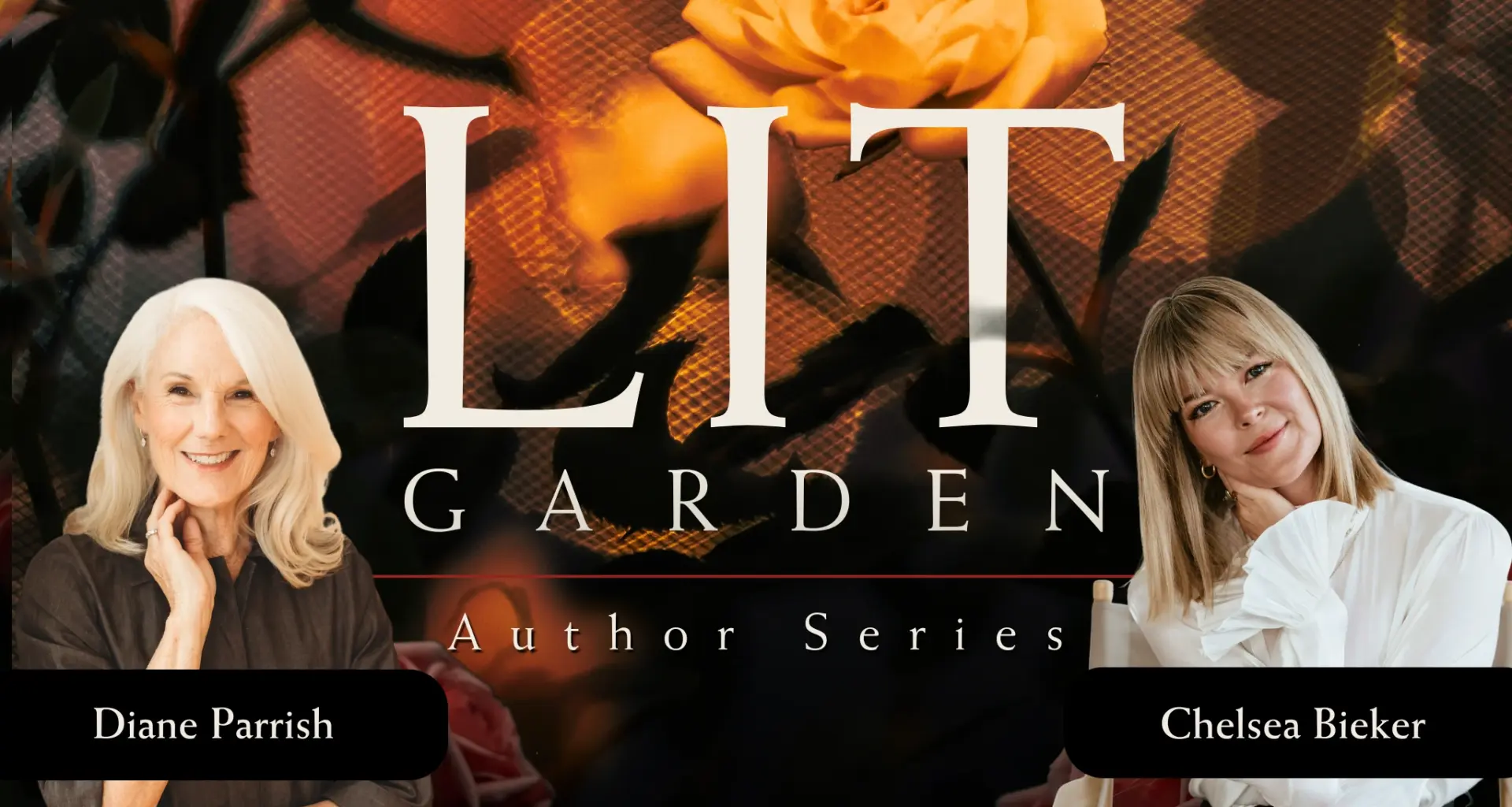 In Lit Garden, Diane Parrish and Chelsea Bieker Discuss Writing Through Humor & Trauma