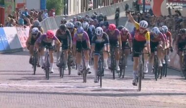 Martina Alzini wins 2025 Egmont Cycling Race with Haugset caught near the line -