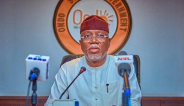 Ondo State Governor, Lucky Aiyedatiwa