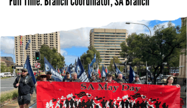 Position Vacant: SA Branch Coordinator