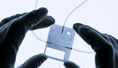 Organ-on-a-chip. This is a microfluidic device that simulates biological organs.