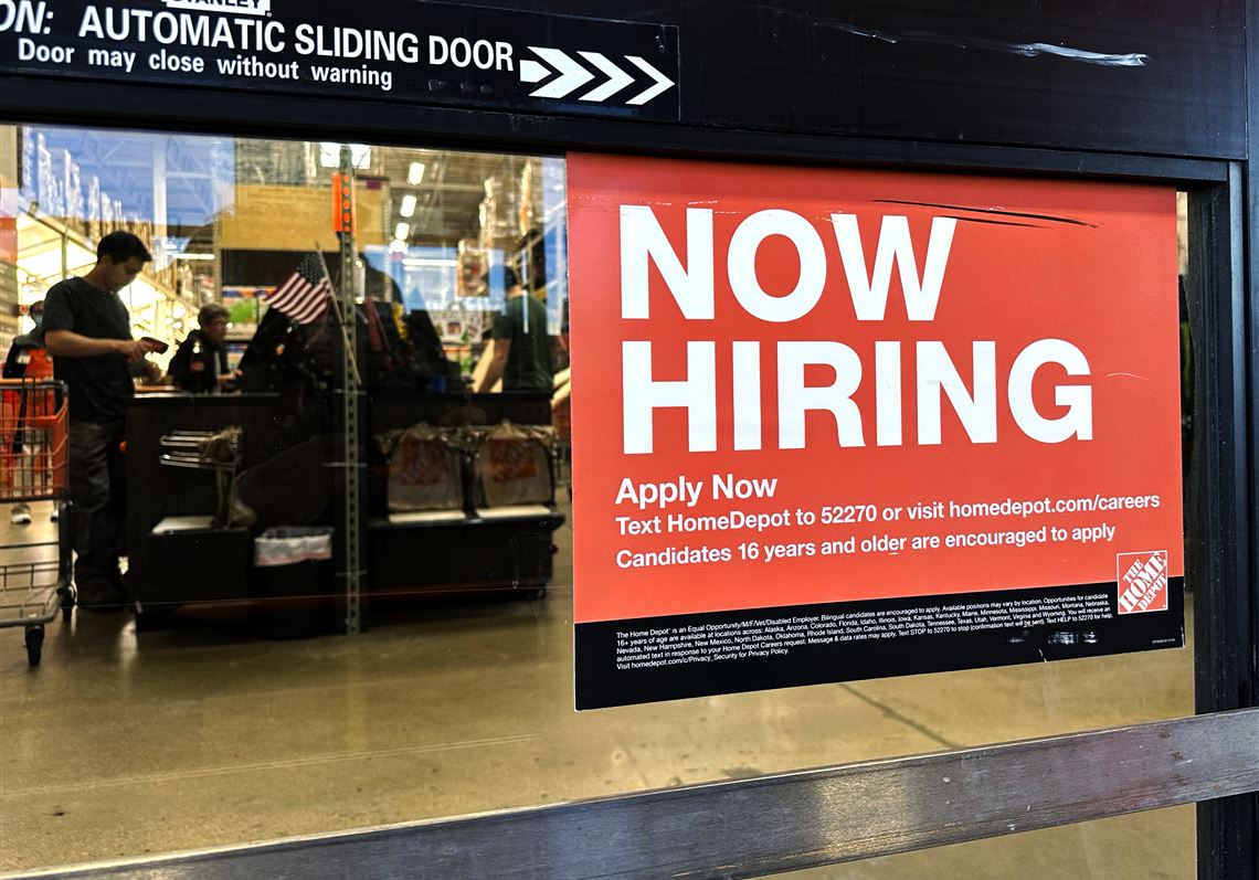 U.S. applications for jobless benefits fell last week and remain in historically healthy range